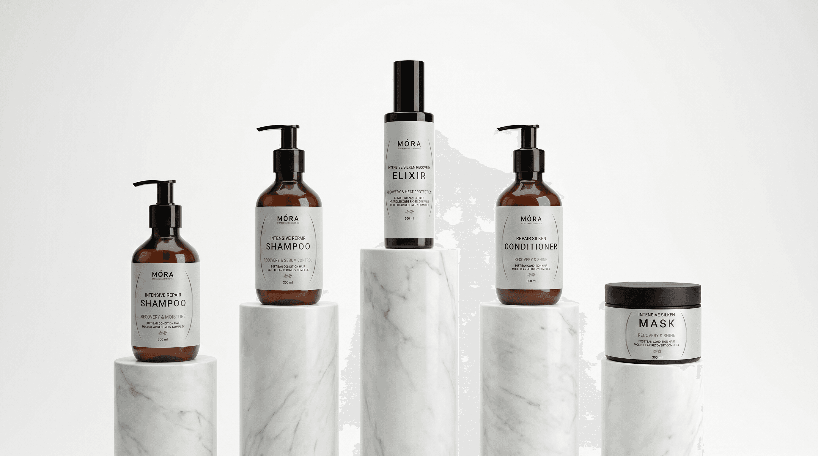 MÓRA Cosmetics — Композиція на подіумах
