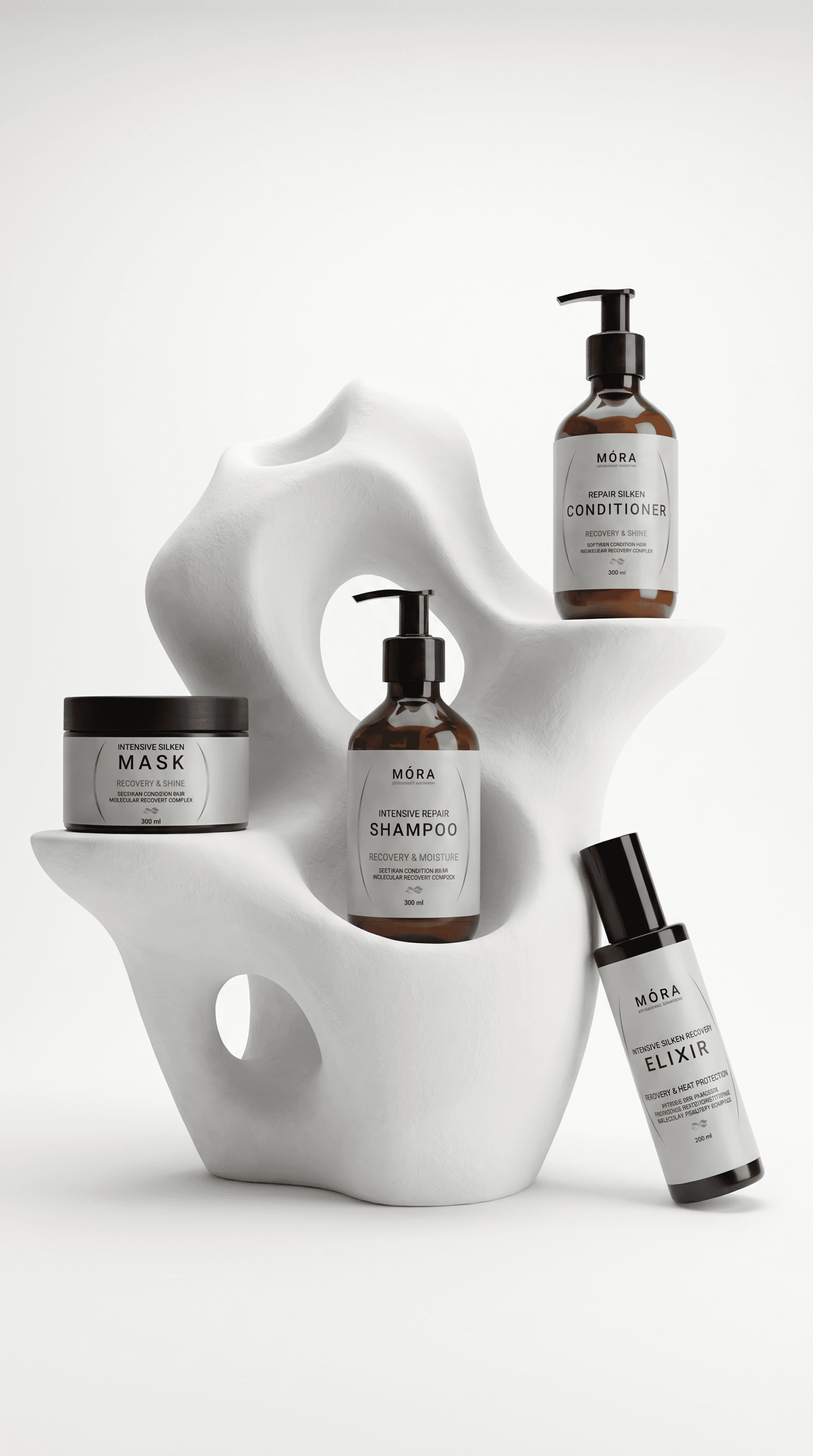 Абстрактна ШІ генерація предметних фото — MÓRA Cosmetics - 4