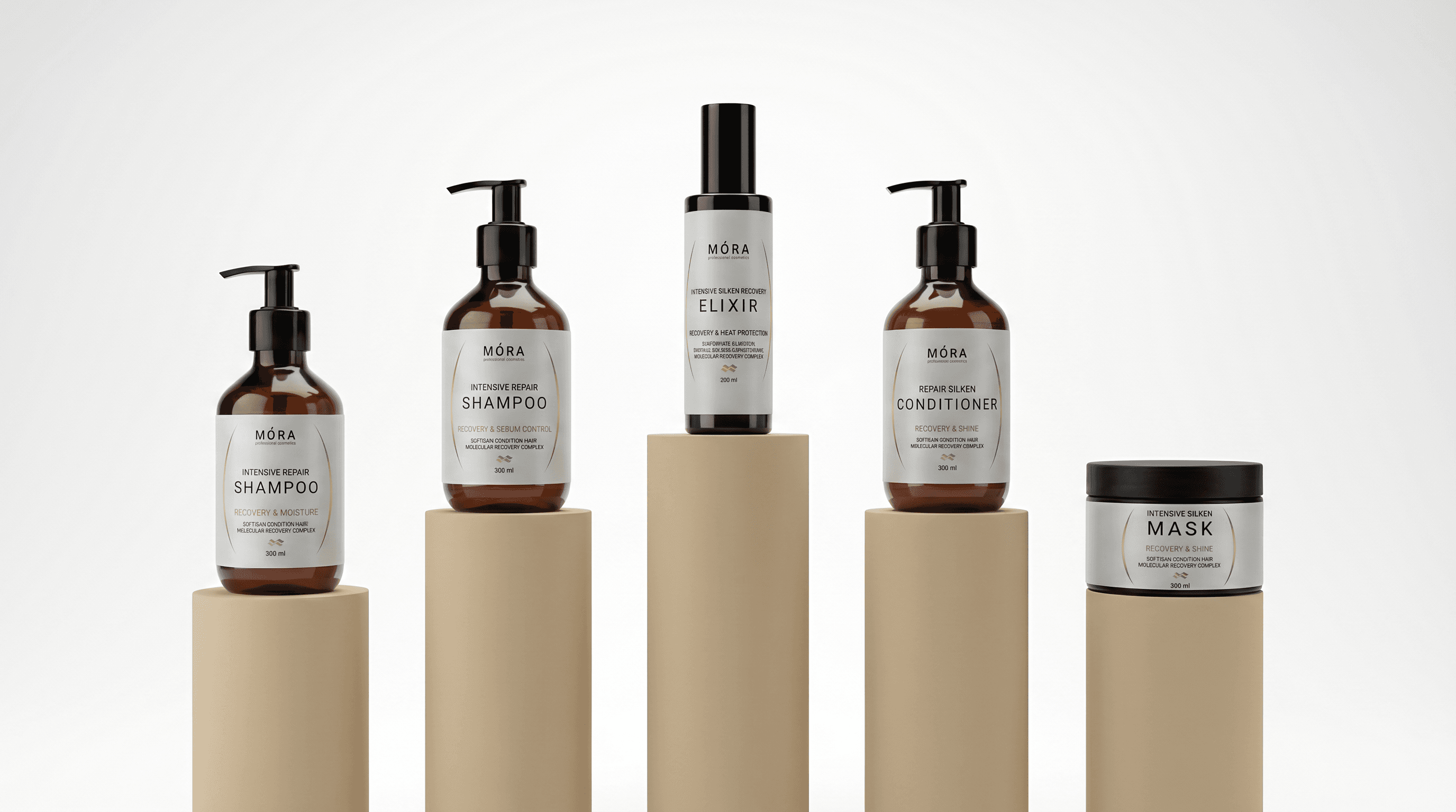 MÓRA Cosmetics — Композиція на подіумах - 4